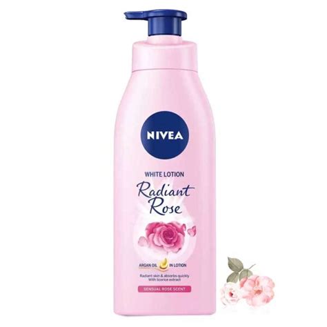 Nivea White Lotion Radiant Rose And Argan Oil Body Lotion 350ml Sinin