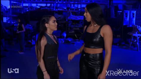 Roxanne Perez Indi Hartwell Backstage NXT November 8 2022 YouTube