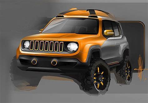 Jeep renegade, Car design, Jeep concept