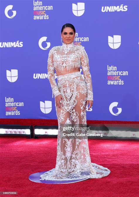 Galilea Montijo Attends The 2023 Latin American Music Awards At Mgm