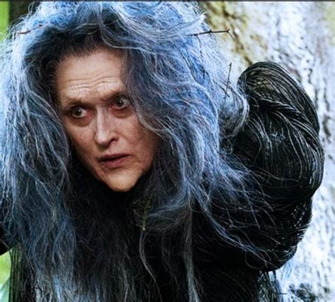 Meryl Streep Goes Into The Woods As The Witch Into The Woods Witch