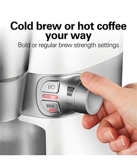 Hamilton Beach Convenient Craft Single Serve Rapid Cold Brew And Hot Coffee Maker Macys