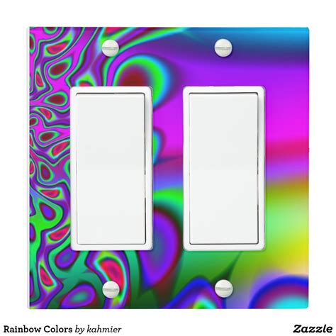 Rainbow Colors Light Switch Cover Light Switch Covers Light Switch