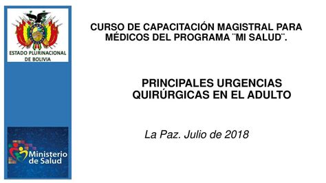 Urgencias Quirúrgicas en adultos teresa uDocz