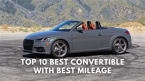 Top 10 Best Mileage Convertible Cars In 2023 - 21Motoring - Automotive ...