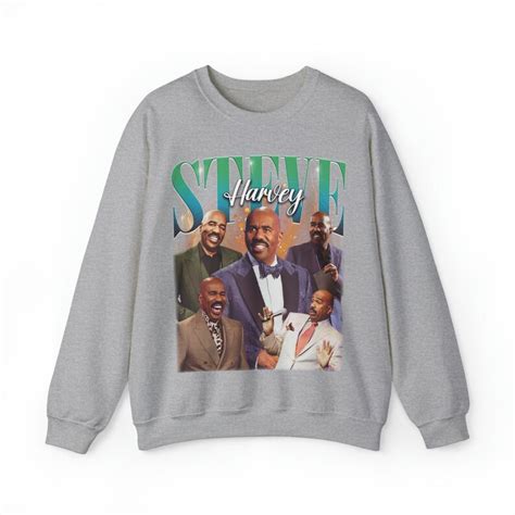 Retro Steve Harvey Sweatshirt Steve Harvey Bootleg Graphic Etsy