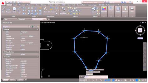 Advanced Polyline And Spline Editing Youtube