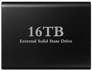 External Hard Drive 16TB, Portable Hard Drive 16TB - Ultra High-Speed ...