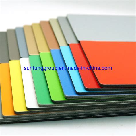 Wood Texture Aluminum Plastic Sandwich Panel 5mm 6mm Wood Grain