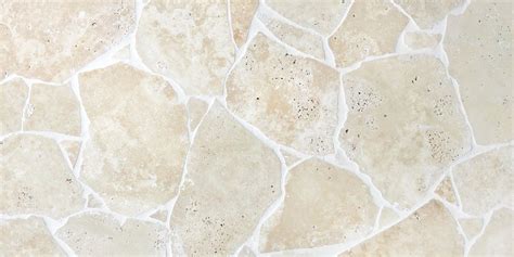 Ivory Light Travertine Crazy Paving Sydney Brisbane