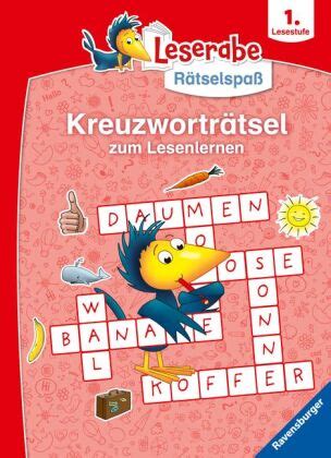 Ravensburger Leserabe R Tselspa Kreuzwortr Tsel Zum Lesenlernen