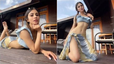 Mouni Roys Frill Bikini And Sarong Look Sets Beach Fashion Goals It Costs Fashion Trends