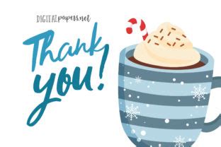 Winter Hot Cocoa Mugs Graphic By DIPA Graphics Creative Fabrica