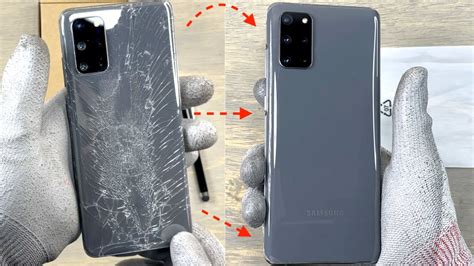 Samsung Galaxy S Plus Back Glass Repair Youtube