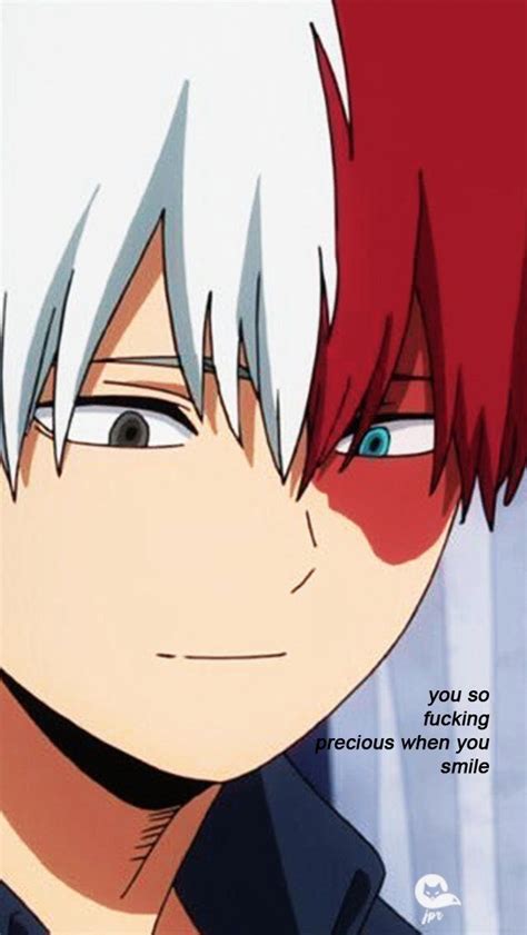 Todoroki Smiling Cute Wallpaper - img-tootles