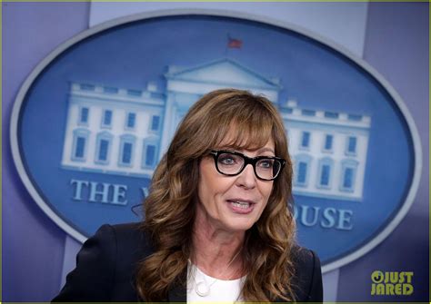 Allison Janney Reprises 'West Wing' Role in White House Press Room ...