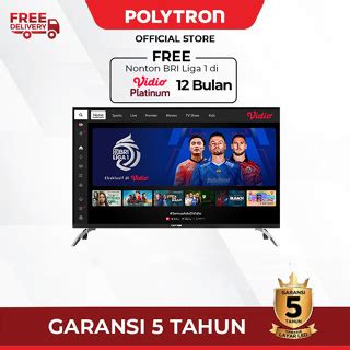 Jual Polytron K Uhd Smart Google Tv Inch Pld Ug Shopee