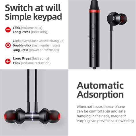 Lenovo He05X Neckband Wireless Earphones Charge Store