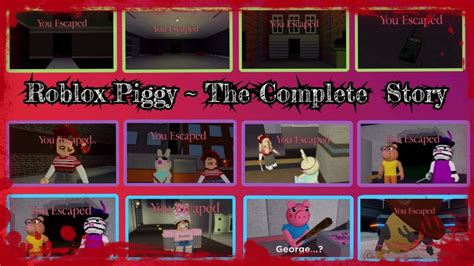 ROBLOX Piggy The Full Complete Story Chapters 1 To 12 All