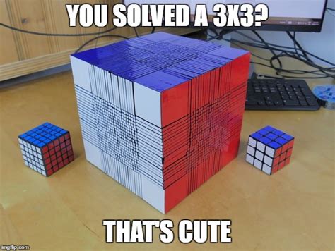 IMPOSSIBLE rubiks cube Memes - Imgflip