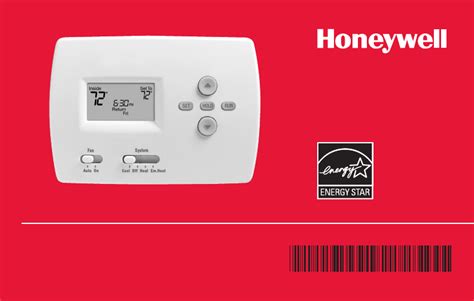 Honeywell Thermostat Th4110d User Guide