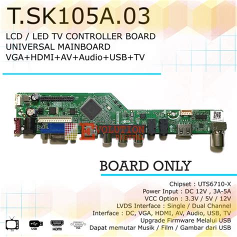 Jual Lcd Led Tv Mainboard Universal Mesin Mainboard Tv Kab Banyumas