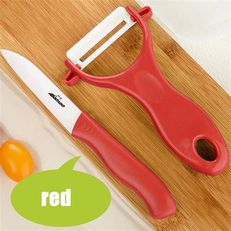 Kitchen Ceramic Knives Peeler High Quality Colorful Gifts Set Paring