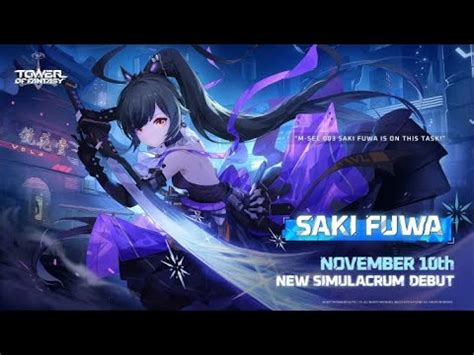 Saki Fuwa Heartstream New Simulacrum Trailer Tower Of Fantasy