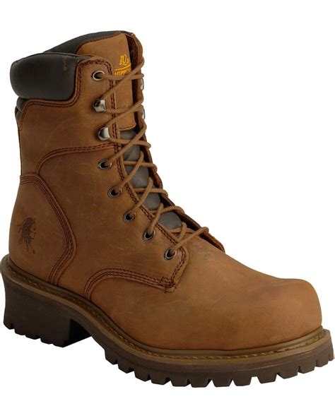 Chippewa Mens Steel Toe Logger Work Boots Boot Barn