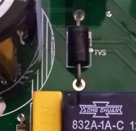 help identifying TVS diode - Electrical Engineering Stack Exchange