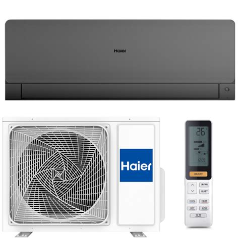 Haier Flexis PLUS 3,5 kW (černá matná) - Montáž a servis po celé ČR.