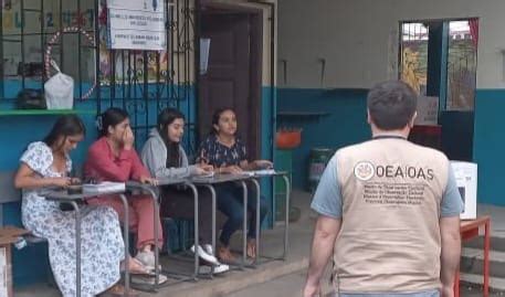 Claudio Pérez participó en la Misión de Observación Electoral de la OEA