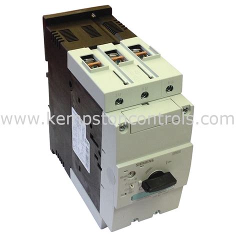 Siemens 3RV1041 4JA10 SIEMENS CIRCUIT BREAKER SIZE S3 A RELEASE 45