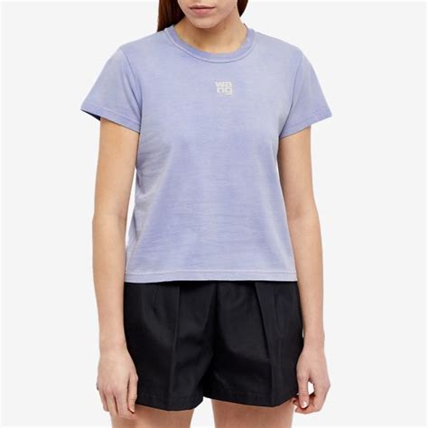 Alexander Wang Essential Shrunken Tee Easter Egg End Au