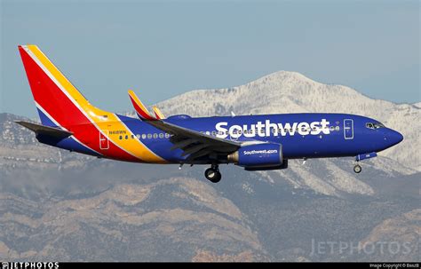 N Wn Boeing H Southwest Airlines Baszb Jetphotos