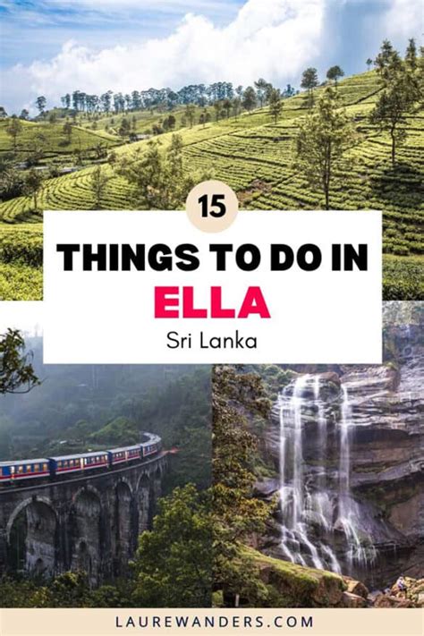 Best Things To Do In Ella Sri Lanka Laure Wanders