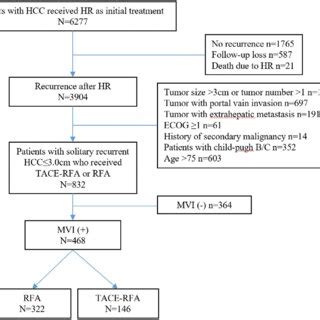 Flow Chart Of The Patient Selection Hcc Hepatocellular Carcinoma Hr