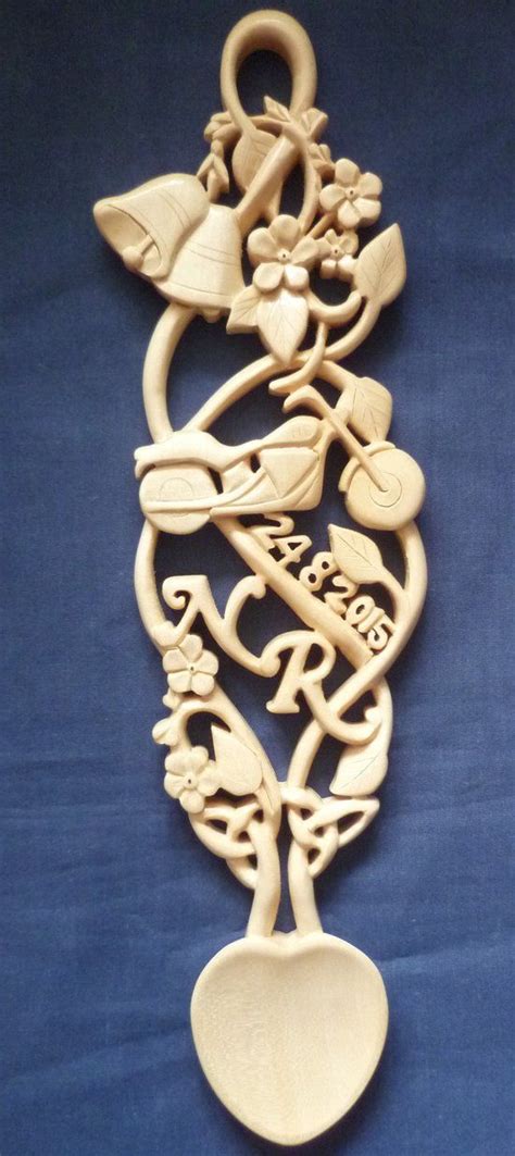 Welsh Love Spoon Commissions Carved By Adam King Welsh Love Spoons By