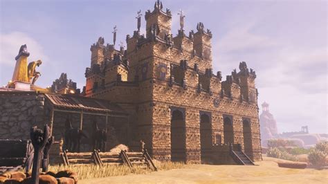 How To Build A Functional Desert Castle Conan Exiles Isle Of Siptah