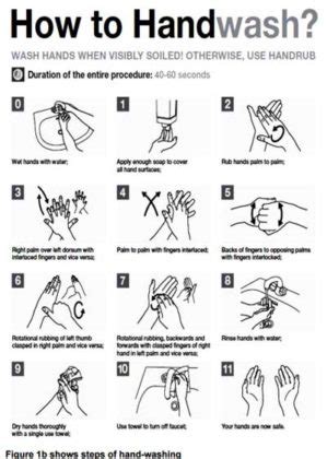 GOI Guidelines On Hand Washing And Surgical Hand Scrub Read The Details