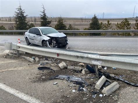 Ankara Konya kara yolunda bir günde 2 kaza