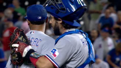 José Leclerc earns the save in the Rangers' 4-3 win | 08/28/2023 | Texas Rangers