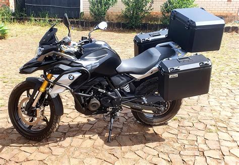 Baús Laterais 35 L Bmw G310 Gs Suporte Livi Motoparts