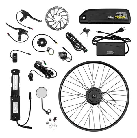 Kit Bicicleta Elétrica 350w Aro 26 Com Computador De Bordo