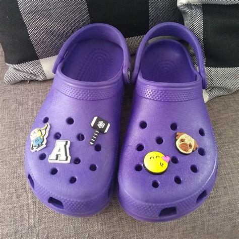 Pin By Lisa Valdez On Crocs In 2021 Purple Crocs Crocs Womens Sizes