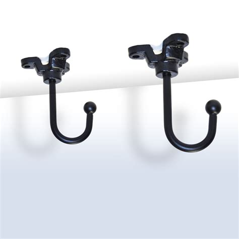 Mainstays Black Casted Iron Ceiling Hook 2 Pack