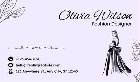 Free Custom Printable Fashion Business Cards Canva