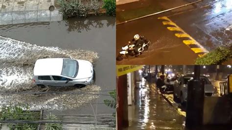 Lima intensa lluvia dejó calles inundadas y con aniegos VIDEO RPP