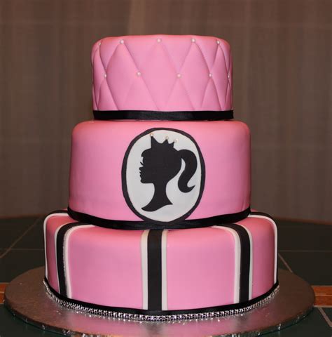 Princess Barbie Silhouette Cake - CakeCentral.com