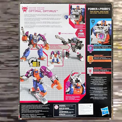 Transformers Optimal Optimus From Power Of The Primes Potp Series